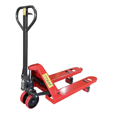 Pake Handling Tools Short Pallet Truck, 5500 lb. Cap, 21'' x 36'' PAKPT08